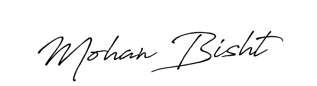 It looks lik you need a new signature style for name Mohan Bisht. Design unique handwritten (Antro_Vectra_Bolder) signature with our free signature maker in just a few clicks. Mohan Bisht signature style 7 images and pictures png