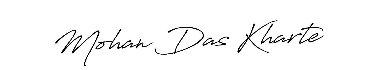 How to make Mohan Das Kharte signature? Antro_Vectra_Bolder is a professional autograph style. Create handwritten signature for Mohan Das Kharte name. Mohan Das Kharte signature style 7 images and pictures png