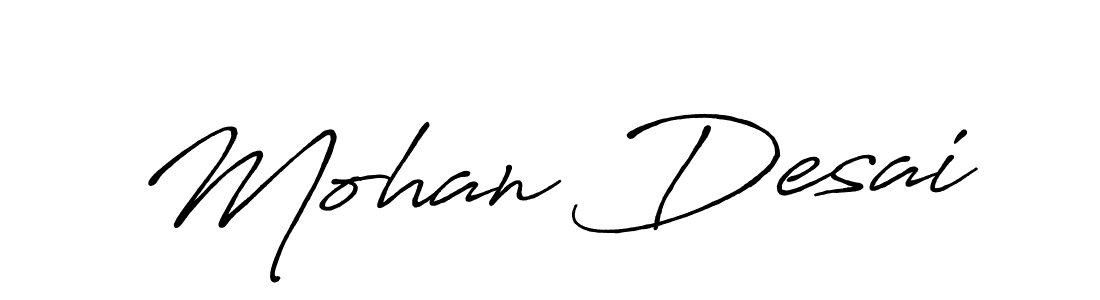 This is the best signature style for the Mohan Desai name. Also you like these signature font (Antro_Vectra_Bolder). Mix name signature. Mohan Desai signature style 7 images and pictures png