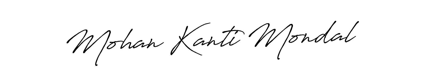 The best way (Antro_Vectra_Bolder) to make a short signature is to pick only two or three words in your name. The name Mohan Kanti Mondal include a total of six letters. For converting this name. Mohan Kanti Mondal signature style 7 images and pictures png