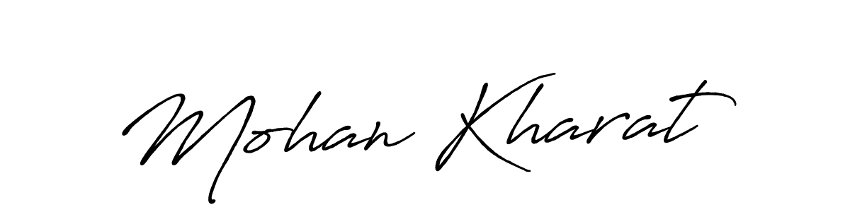Also You can easily find your signature by using the search form. We will create Mohan Kharat name handwritten signature images for you free of cost using Antro_Vectra_Bolder sign style. Mohan Kharat signature style 7 images and pictures png