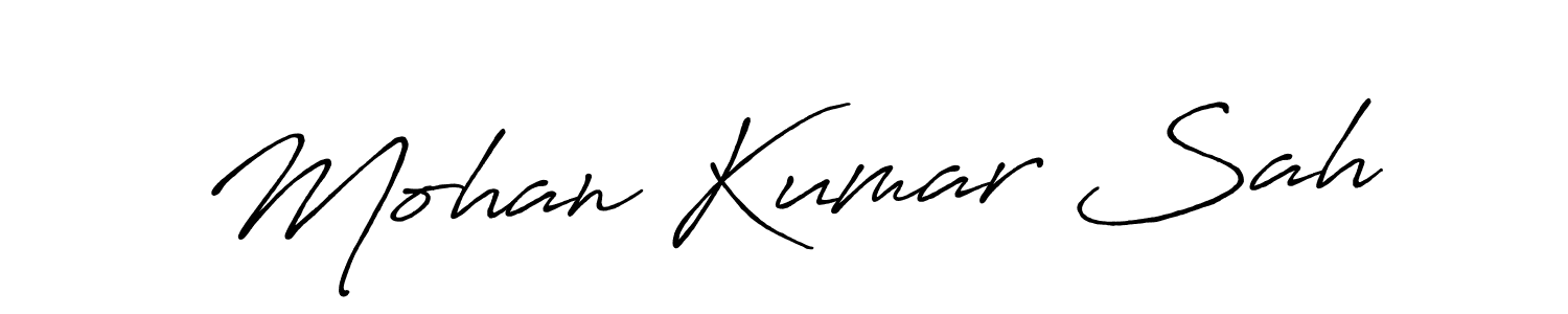 How to Draw Mohan Kumar Sah signature style? Antro_Vectra_Bolder is a latest design signature styles for name Mohan Kumar Sah. Mohan Kumar Sah signature style 7 images and pictures png