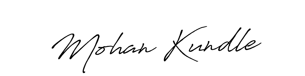 if you are searching for the best signature style for your name Mohan Kundle. so please give up your signature search. here we have designed multiple signature styles  using Antro_Vectra_Bolder. Mohan Kundle signature style 7 images and pictures png