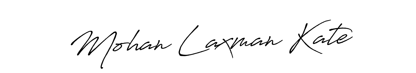 It looks lik you need a new signature style for name Mohan Laxman Kate. Design unique handwritten (Antro_Vectra_Bolder) signature with our free signature maker in just a few clicks. Mohan Laxman Kate signature style 7 images and pictures png