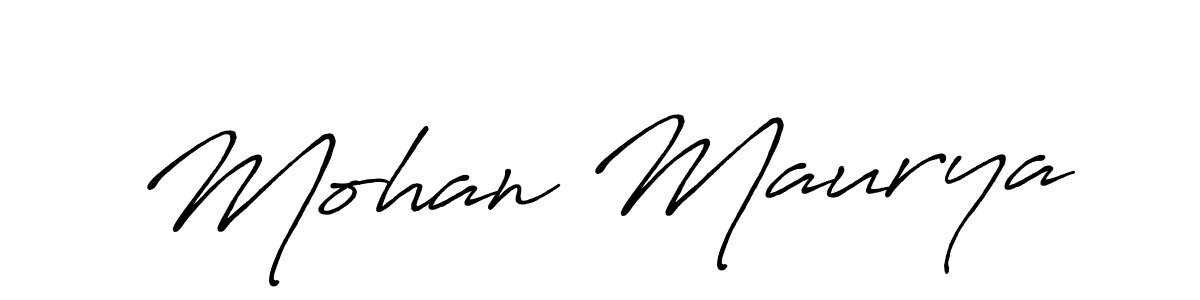 This is the best signature style for the Mohan Maurya name. Also you like these signature font (Antro_Vectra_Bolder). Mix name signature. Mohan Maurya signature style 7 images and pictures png