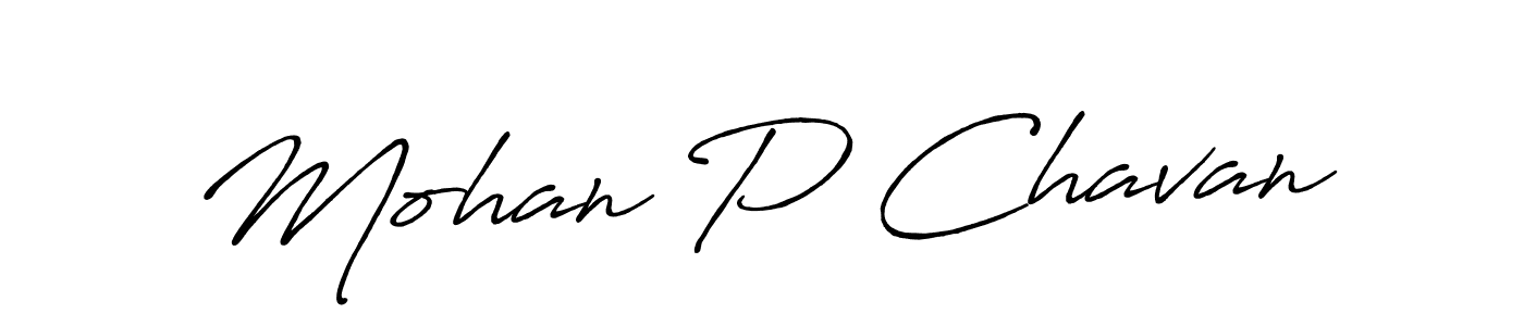 This is the best signature style for the Mohan P Chavan name. Also you like these signature font (Antro_Vectra_Bolder). Mix name signature. Mohan P Chavan signature style 7 images and pictures png