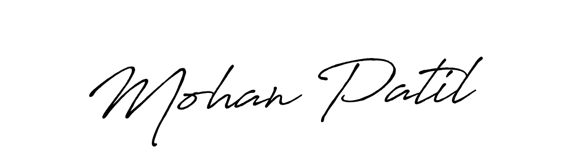 How to make Mohan Patil signature? Antro_Vectra_Bolder is a professional autograph style. Create handwritten signature for Mohan Patil name. Mohan Patil signature style 7 images and pictures png