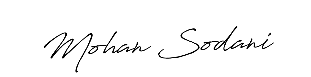 if you are searching for the best signature style for your name Mohan Sodani. so please give up your signature search. here we have designed multiple signature styles  using Antro_Vectra_Bolder. Mohan Sodani signature style 7 images and pictures png