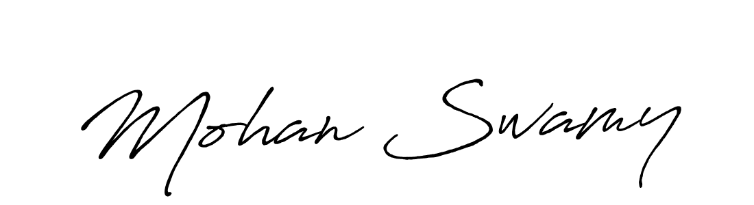 Make a short Mohan Swamy signature style. Manage your documents anywhere anytime using Antro_Vectra_Bolder. Create and add eSignatures, submit forms, share and send files easily. Mohan Swamy signature style 7 images and pictures png