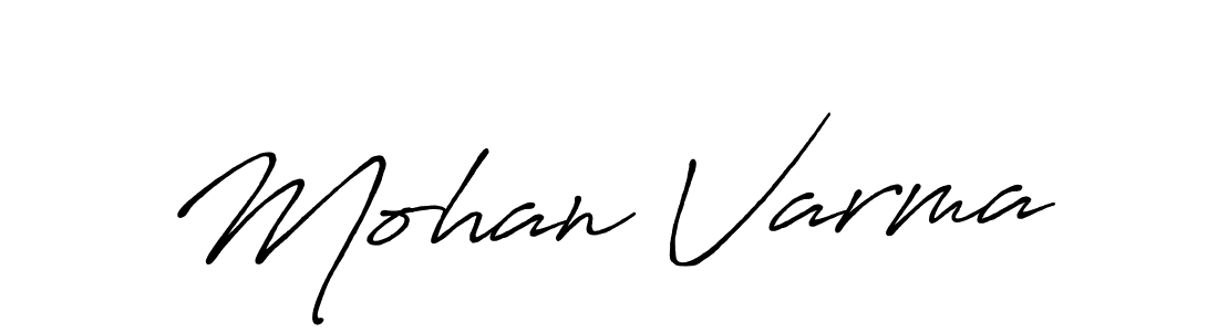 Make a beautiful signature design for name Mohan Varma. Use this online signature maker to create a handwritten signature for free. Mohan Varma signature style 7 images and pictures png