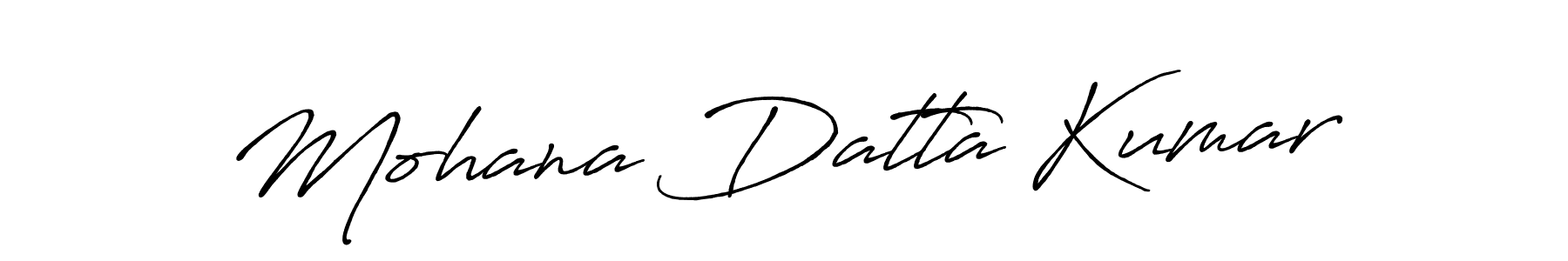 Design your own signature with our free online signature maker. With this signature software, you can create a handwritten (Antro_Vectra_Bolder) signature for name Mohana Datta Kumar. Mohana Datta Kumar signature style 7 images and pictures png