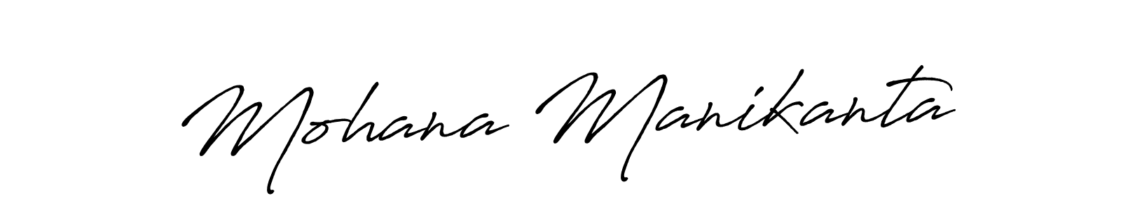 Antro_Vectra_Bolder is a professional signature style that is perfect for those who want to add a touch of class to their signature. It is also a great choice for those who want to make their signature more unique. Get Mohana Manikanta name to fancy signature for free. Mohana Manikanta signature style 7 images and pictures png
