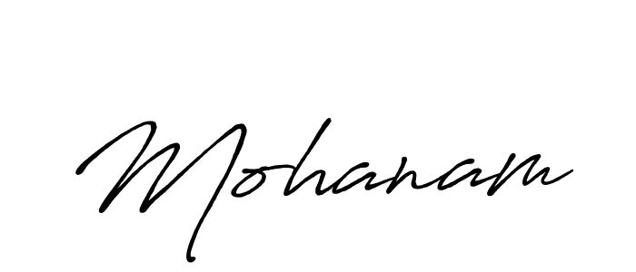 if you are searching for the best signature style for your name Mohanam. so please give up your signature search. here we have designed multiple signature styles  using Antro_Vectra_Bolder. Mohanam signature style 7 images and pictures png