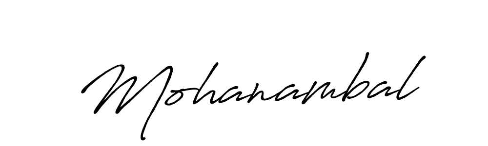 if you are searching for the best signature style for your name Mohanambal. so please give up your signature search. here we have designed multiple signature styles  using Antro_Vectra_Bolder. Mohanambal signature style 7 images and pictures png