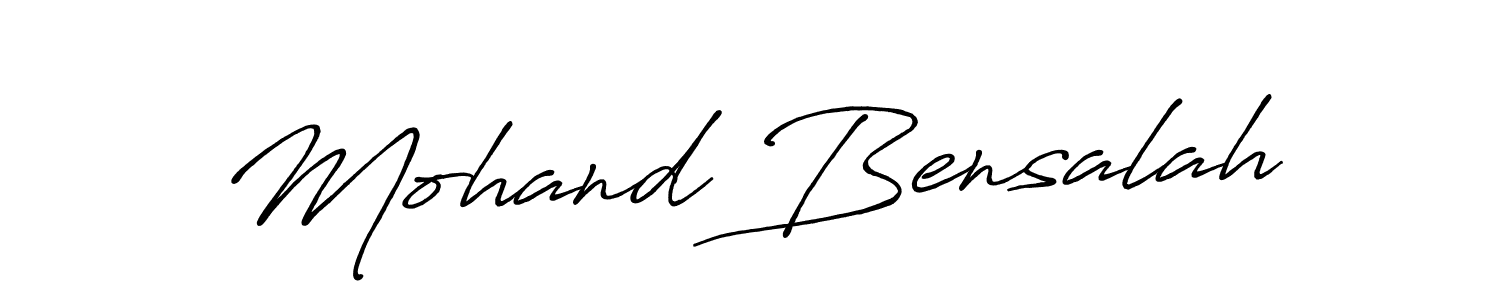 This is the best signature style for the Mohand Bensalah name. Also you like these signature font (Antro_Vectra_Bolder). Mix name signature. Mohand Bensalah signature style 7 images and pictures png