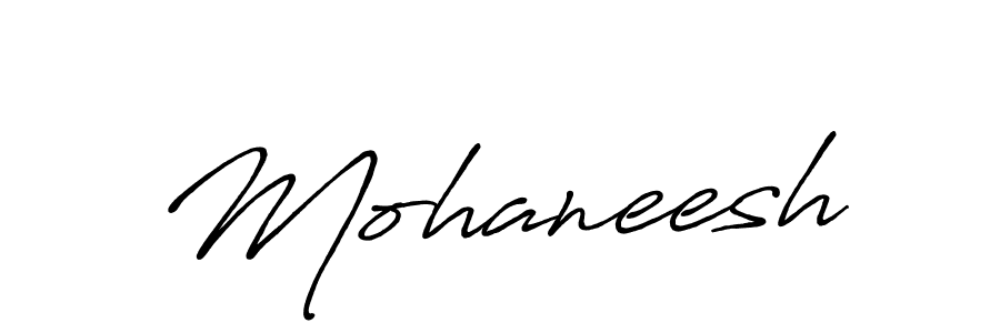 Make a beautiful signature design for name Mohaneesh. Use this online signature maker to create a handwritten signature for free. Mohaneesh signature style 7 images and pictures png