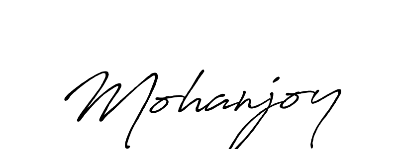 Make a beautiful signature design for name Mohanjoy. Use this online signature maker to create a handwritten signature for free. Mohanjoy signature style 7 images and pictures png