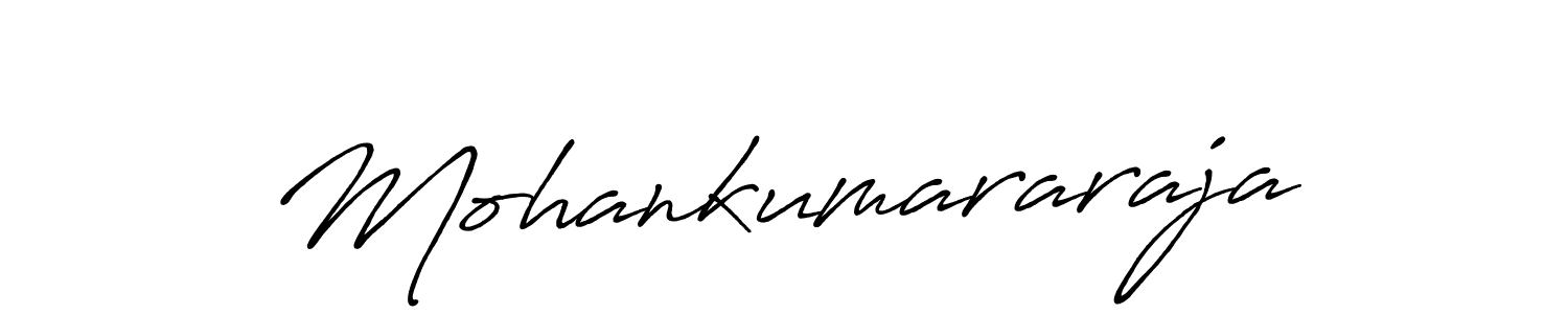 Make a beautiful signature design for name Mohankumararaja. With this signature (Antro_Vectra_Bolder) style, you can create a handwritten signature for free. Mohankumararaja signature style 7 images and pictures png