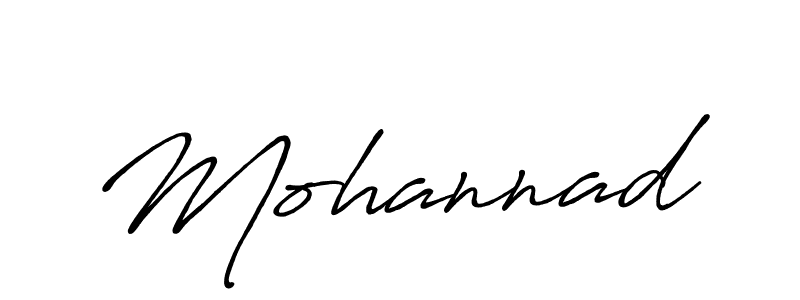 Use a signature maker to create a handwritten signature online. With this signature software, you can design (Antro_Vectra_Bolder) your own signature for name Mohannad. Mohannad signature style 7 images and pictures png