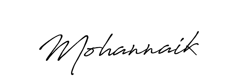 Design your own signature with our free online signature maker. With this signature software, you can create a handwritten (Antro_Vectra_Bolder) signature for name Mohannaik. Mohannaik signature style 7 images and pictures png