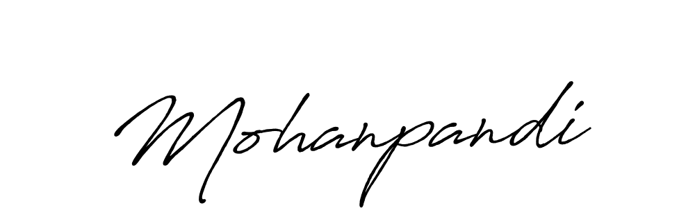 How to make Mohanpandi signature? Antro_Vectra_Bolder is a professional autograph style. Create handwritten signature for Mohanpandi name. Mohanpandi signature style 7 images and pictures png