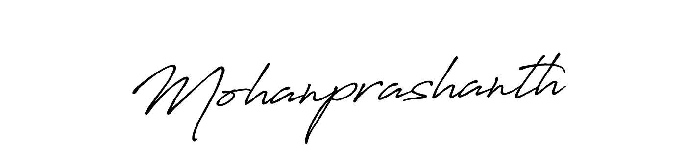 How to Draw Mohanprashanth signature style? Antro_Vectra_Bolder is a latest design signature styles for name Mohanprashanth. Mohanprashanth signature style 7 images and pictures png