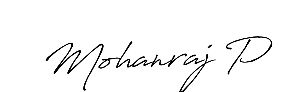 Once you've used our free online signature maker to create your best signature Antro_Vectra_Bolder style, it's time to enjoy all of the benefits that Mohanraj P name signing documents. Mohanraj P signature style 7 images and pictures png