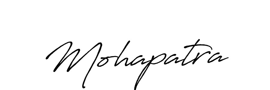 Create a beautiful signature design for name Mohapatra. With this signature (Antro_Vectra_Bolder) fonts, you can make a handwritten signature for free. Mohapatra signature style 7 images and pictures png
