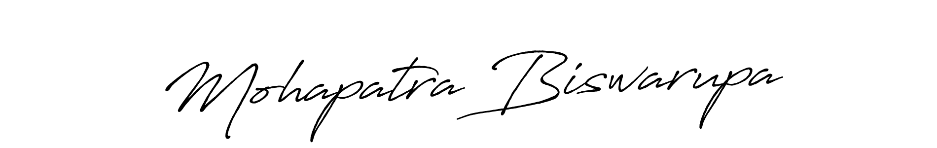 if you are searching for the best signature style for your name Mohapatra Biswarupa. so please give up your signature search. here we have designed multiple signature styles  using Antro_Vectra_Bolder. Mohapatra Biswarupa signature style 7 images and pictures png