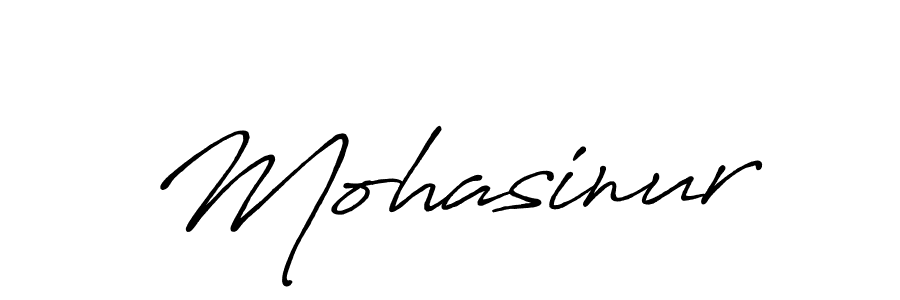 It looks lik you need a new signature style for name Mohasinur. Design unique handwritten (Antro_Vectra_Bolder) signature with our free signature maker in just a few clicks. Mohasinur signature style 7 images and pictures png
