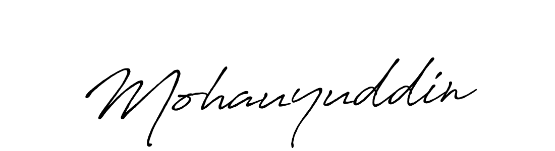 It looks lik you need a new signature style for name Mohauyuddin. Design unique handwritten (Antro_Vectra_Bolder) signature with our free signature maker in just a few clicks. Mohauyuddin signature style 7 images and pictures png