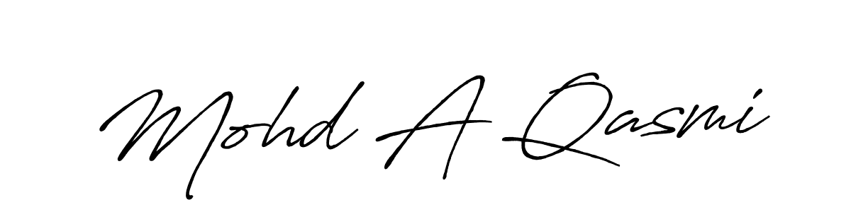Once you've used our free online signature maker to create your best signature Antro_Vectra_Bolder style, it's time to enjoy all of the benefits that Mohd A Qasmi name signing documents. Mohd A Qasmi signature style 7 images and pictures png