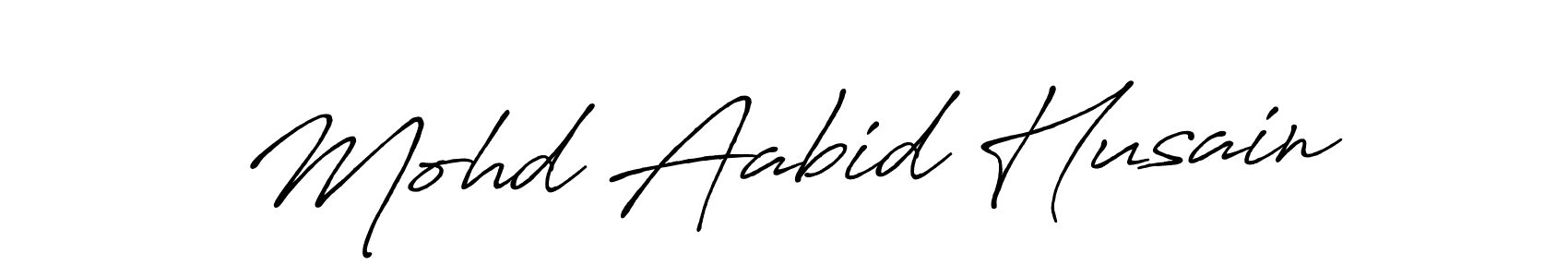Make a short Mohd Aabid Husain signature style. Manage your documents anywhere anytime using Antro_Vectra_Bolder. Create and add eSignatures, submit forms, share and send files easily. Mohd Aabid Husain signature style 7 images and pictures png