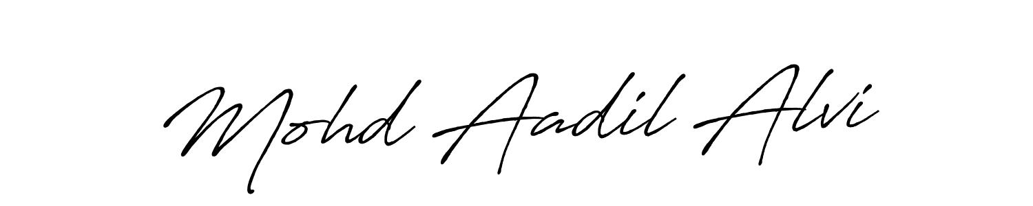 Make a short Mohd Aadil Alvi signature style. Manage your documents anywhere anytime using Antro_Vectra_Bolder. Create and add eSignatures, submit forms, share and send files easily. Mohd Aadil Alvi signature style 7 images and pictures png