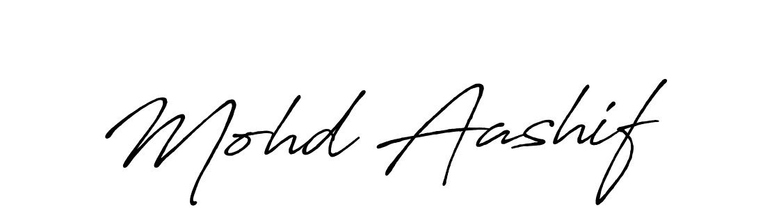 It looks lik you need a new signature style for name Mohd Aashif. Design unique handwritten (Antro_Vectra_Bolder) signature with our free signature maker in just a few clicks. Mohd Aashif signature style 7 images and pictures png