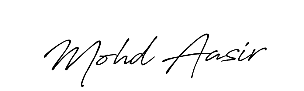 This is the best signature style for the Mohd Aasir name. Also you like these signature font (Antro_Vectra_Bolder). Mix name signature. Mohd Aasir signature style 7 images and pictures png