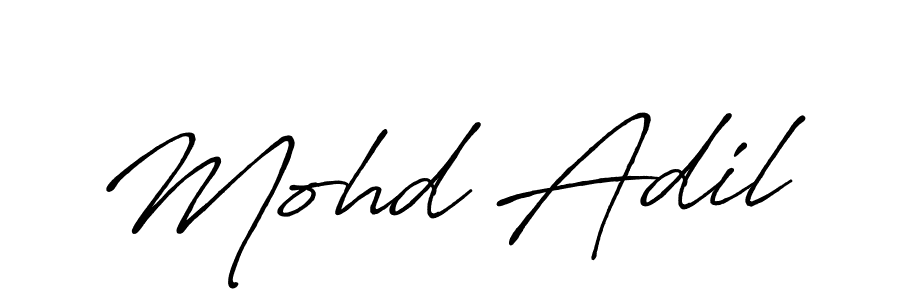 How to make Mohd Adil signature? Antro_Vectra_Bolder is a professional autograph style. Create handwritten signature for Mohd Adil name. Mohd Adil signature style 7 images and pictures png