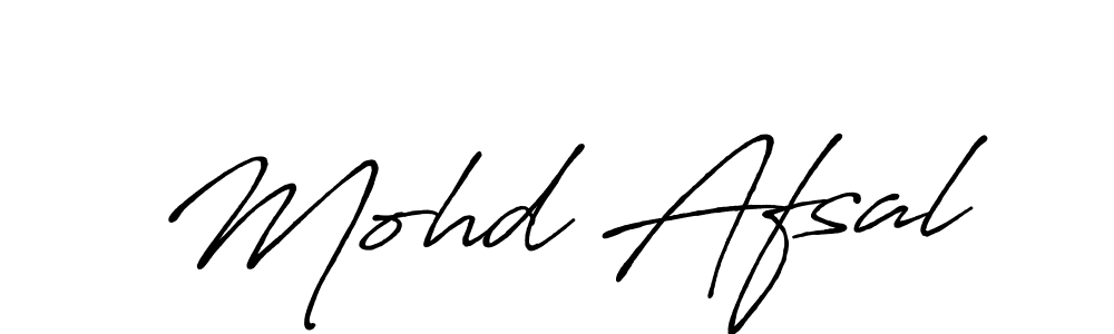 It looks lik you need a new signature style for name Mohd Afsal. Design unique handwritten (Antro_Vectra_Bolder) signature with our free signature maker in just a few clicks. Mohd Afsal signature style 7 images and pictures png