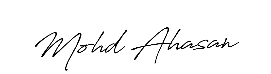 This is the best signature style for the Mohd Ahasan name. Also you like these signature font (Antro_Vectra_Bolder). Mix name signature. Mohd Ahasan signature style 7 images and pictures png