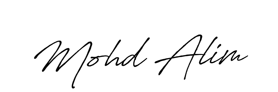 How to make Mohd Alim signature? Antro_Vectra_Bolder is a professional autograph style. Create handwritten signature for Mohd Alim name. Mohd Alim signature style 7 images and pictures png