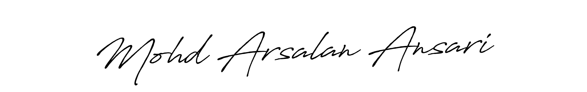 How to make Mohd Arsalan Ansari signature? Antro_Vectra_Bolder is a professional autograph style. Create handwritten signature for Mohd Arsalan Ansari name. Mohd Arsalan Ansari signature style 7 images and pictures png