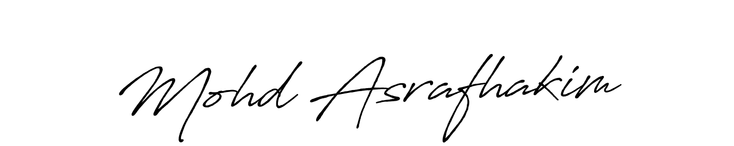 Also You can easily find your signature by using the search form. We will create Mohd Asrafhakim name handwritten signature images for you free of cost using Antro_Vectra_Bolder sign style. Mohd Asrafhakim signature style 7 images and pictures png