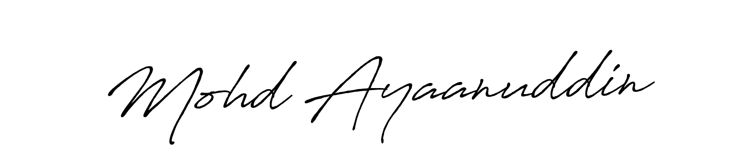 Make a beautiful signature design for name Mohd Ayaanuddin. Use this online signature maker to create a handwritten signature for free. Mohd Ayaanuddin signature style 7 images and pictures png