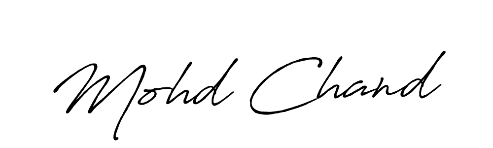 Mohd Chand stylish signature style. Best Handwritten Sign (Antro_Vectra_Bolder) for my name. Handwritten Signature Collection Ideas for my name Mohd Chand. Mohd Chand signature style 7 images and pictures png