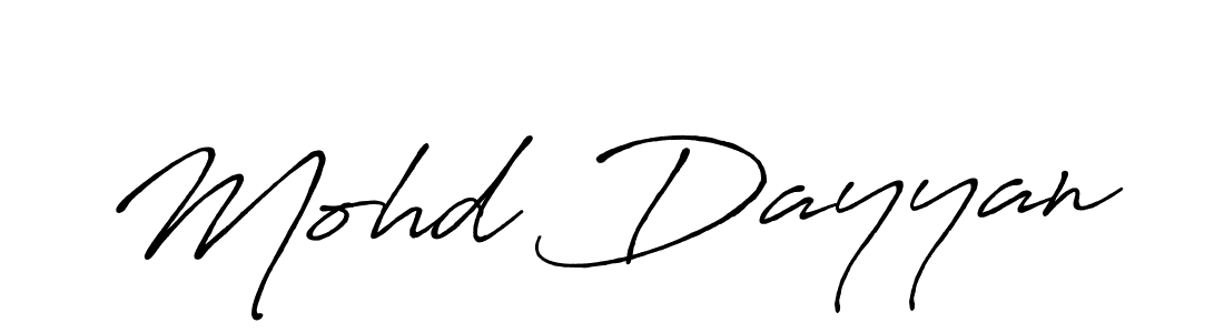 Also You can easily find your signature by using the search form. We will create Mohd Dayyan name handwritten signature images for you free of cost using Antro_Vectra_Bolder sign style. Mohd Dayyan signature style 7 images and pictures png