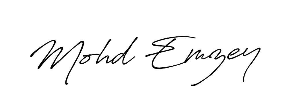 Once you've used our free online signature maker to create your best signature Antro_Vectra_Bolder style, it's time to enjoy all of the benefits that Mohd Emzey name signing documents. Mohd Emzey signature style 7 images and pictures png