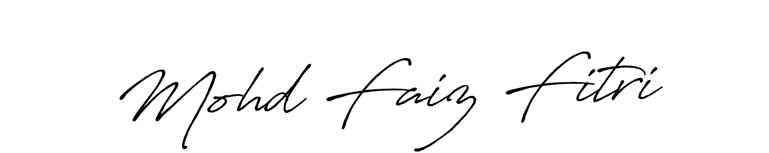 Once you've used our free online signature maker to create your best signature Antro_Vectra_Bolder style, it's time to enjoy all of the benefits that Mohd Faiz Fitri name signing documents. Mohd Faiz Fitri signature style 7 images and pictures png