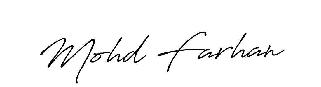 You should practise on your own different ways (Antro_Vectra_Bolder) to write your name (Mohd Farhan) in signature. don't let someone else do it for you. Mohd Farhan signature style 7 images and pictures png