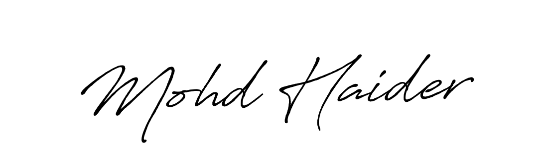 Make a beautiful signature design for name Mohd Haider. Use this online signature maker to create a handwritten signature for free. Mohd Haider signature style 7 images and pictures png