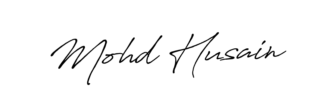 Make a beautiful signature design for name Mohd Husain. Use this online signature maker to create a handwritten signature for free. Mohd Husain signature style 7 images and pictures png